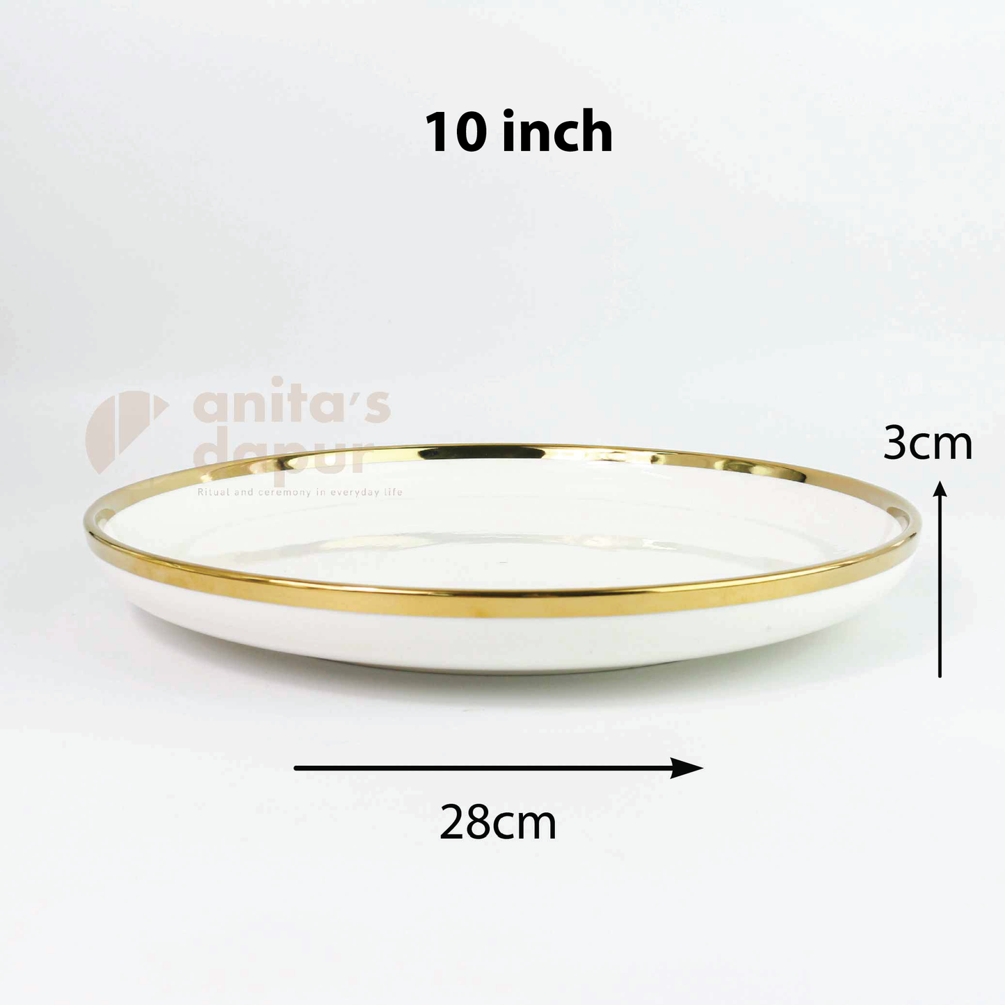 Premium White Plate (saucer , 8inch , 10inch , 11.5inch)