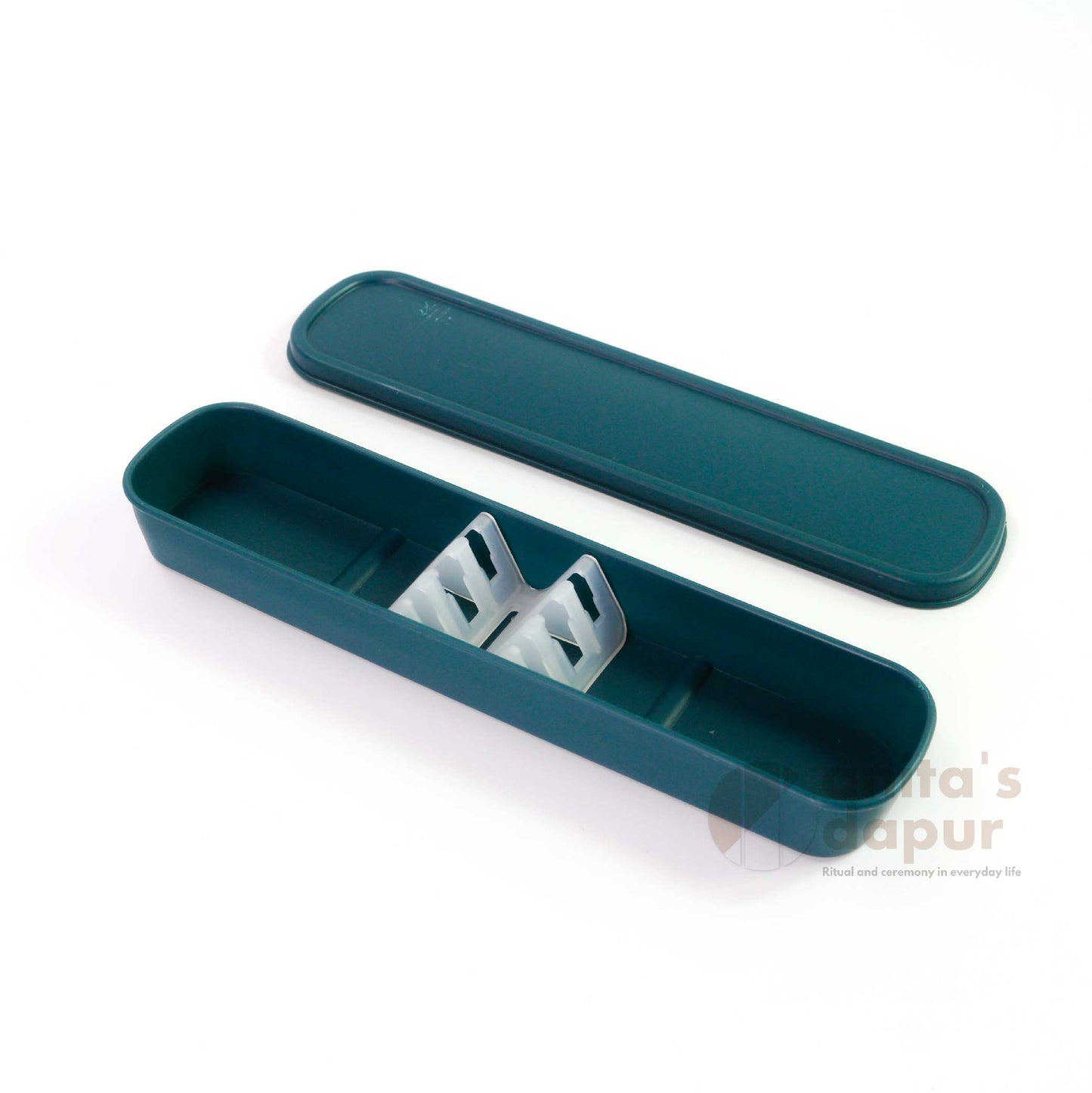 Cutlery Set Green (with box)