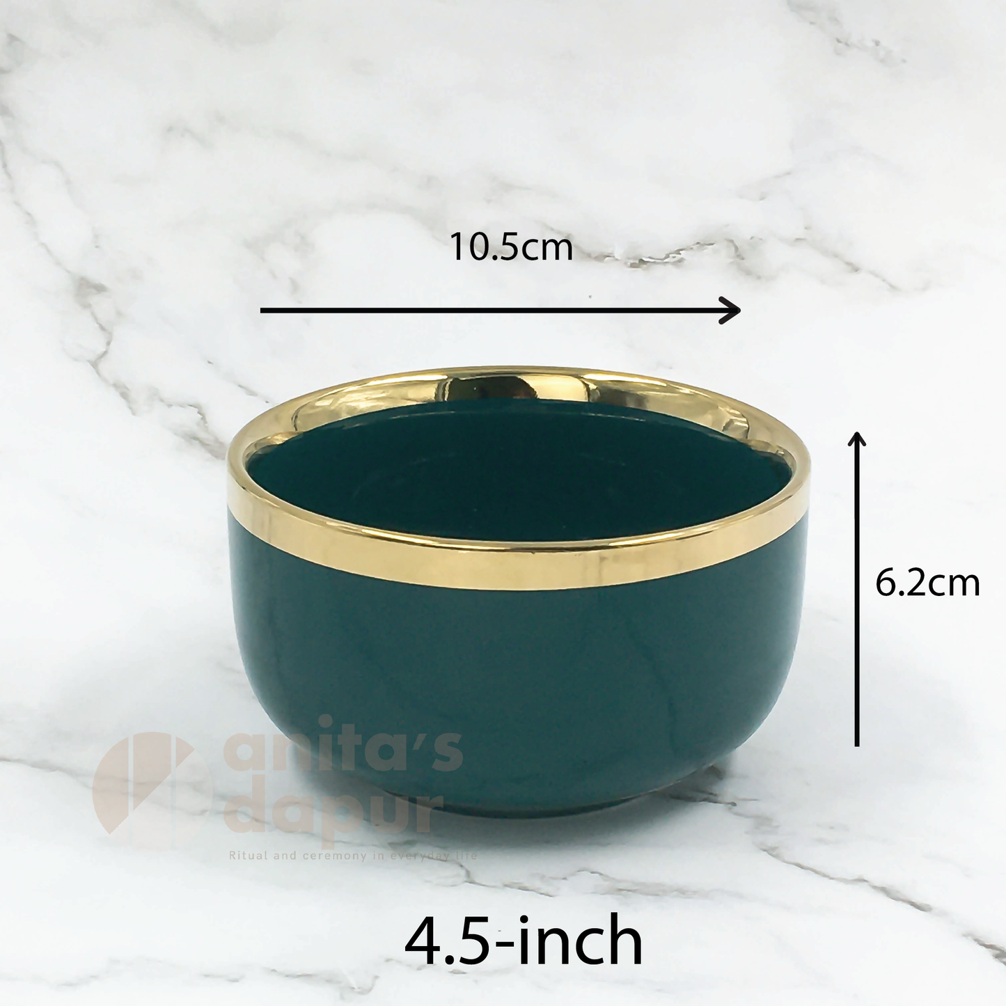 Premium Bowls Dark Green (4.5inch and 8inch)