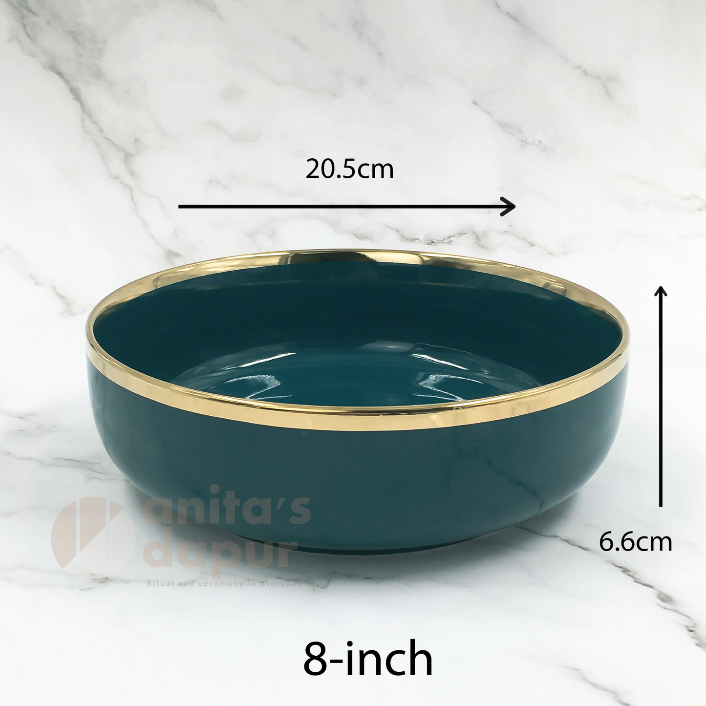 Premium Bowls Dark Green (4.5inch and 8inch)