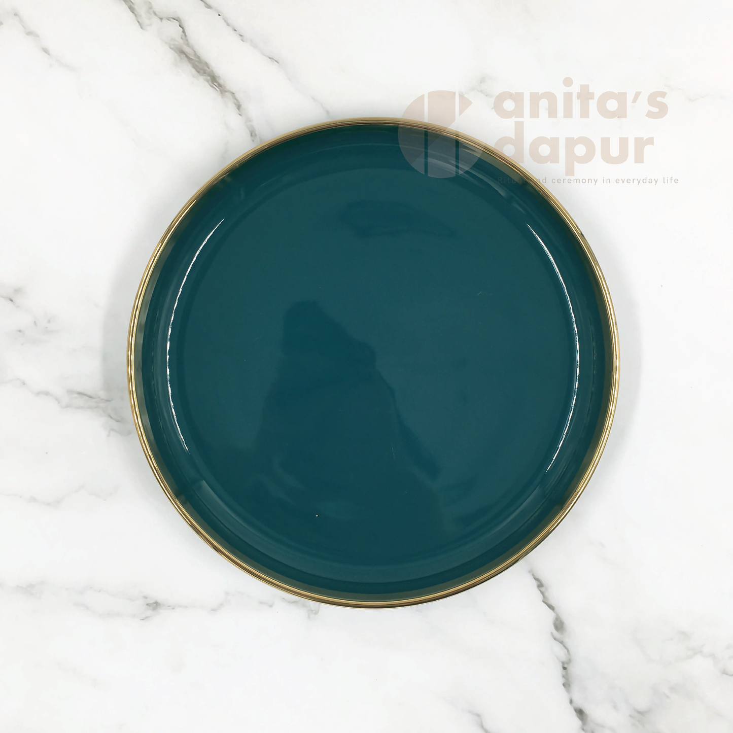 Premium Plate Dark Green (saucer , 8inch , 9inch , 10inch)