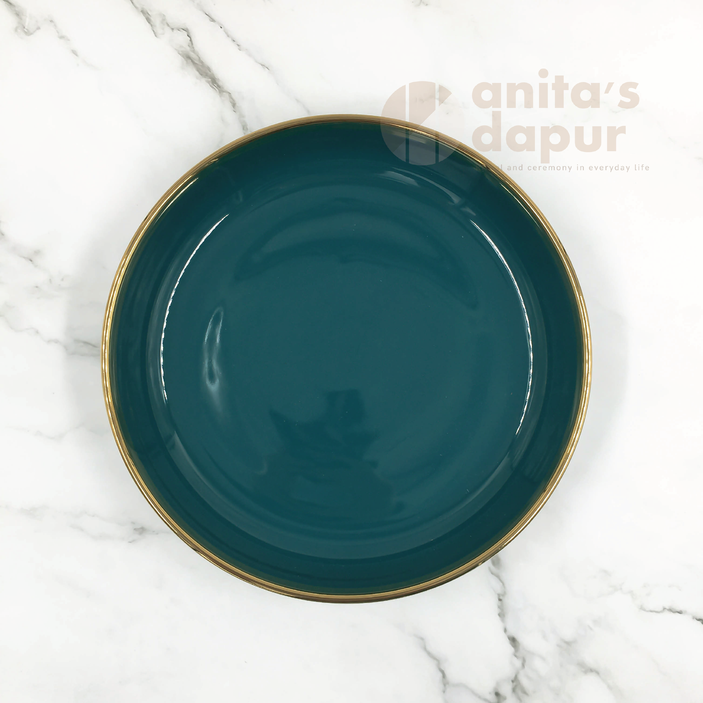 Premium Plate Dark Green (saucer , 8inch , 9inch , 10inch)