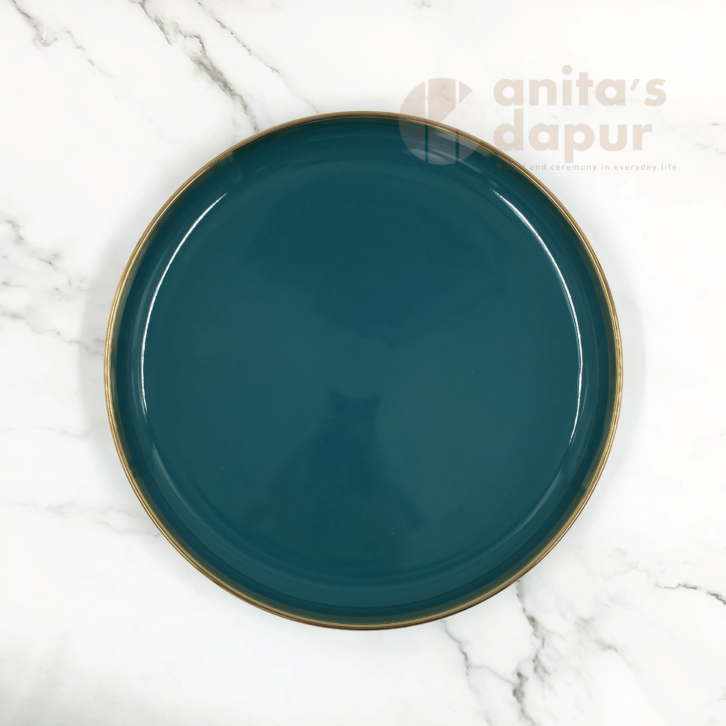 Premium Plate Dark Green (saucer , 8inch , 9inch , 10inch)