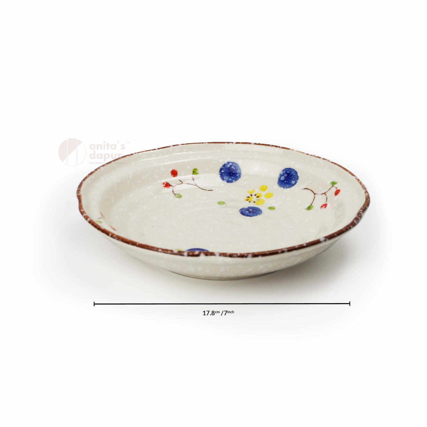Blueberry Colourful Plate (4 inch , 7inch , 8 inch , 12 inch)