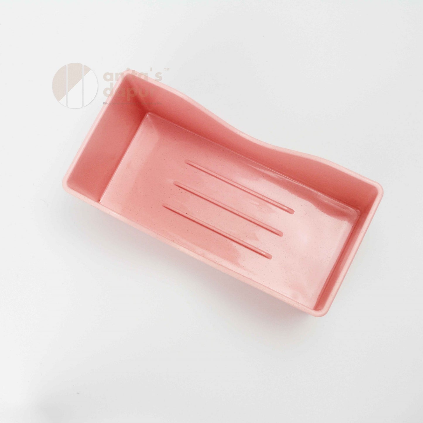 Wheat Straw Plate Base (Beige & Pink)