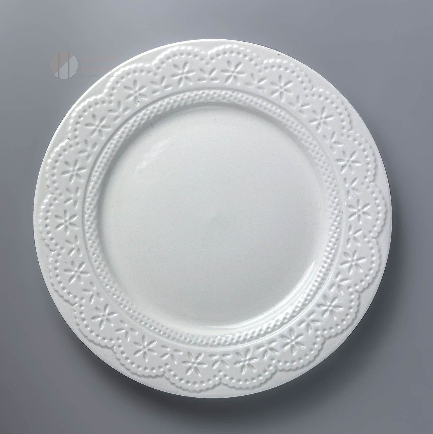 White Series Plate (6.5 inch , 7.5 inch , 8.5 inch)