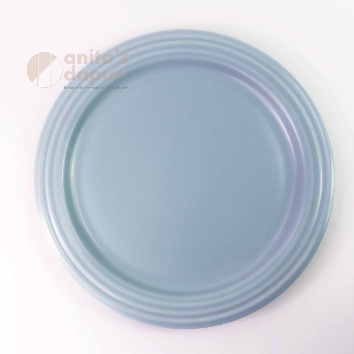 Matte Plate Blue (3.7inch , 8inch , 10inch , 12inch)