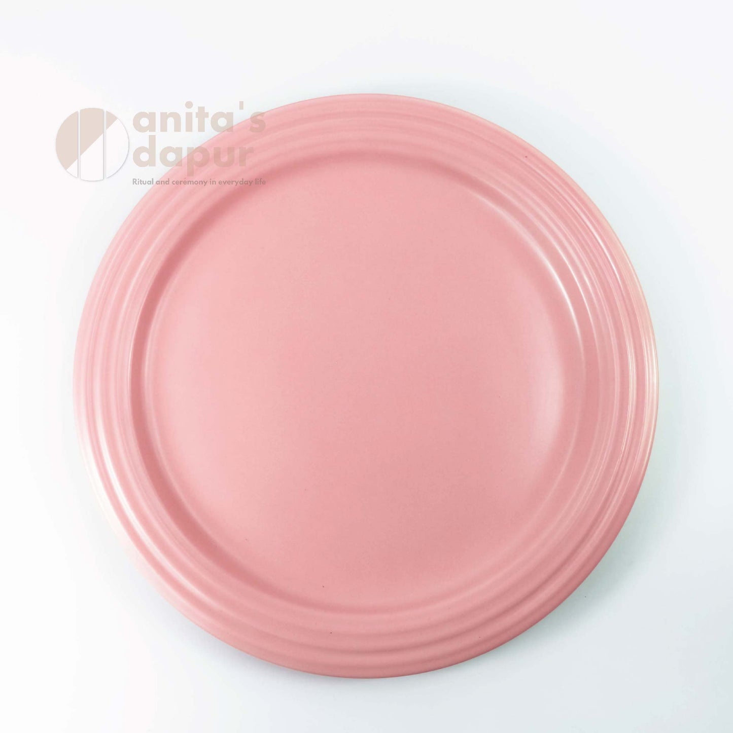 Matte Plate Pink (3.7inch , 8inch , 10inch , 12inch)