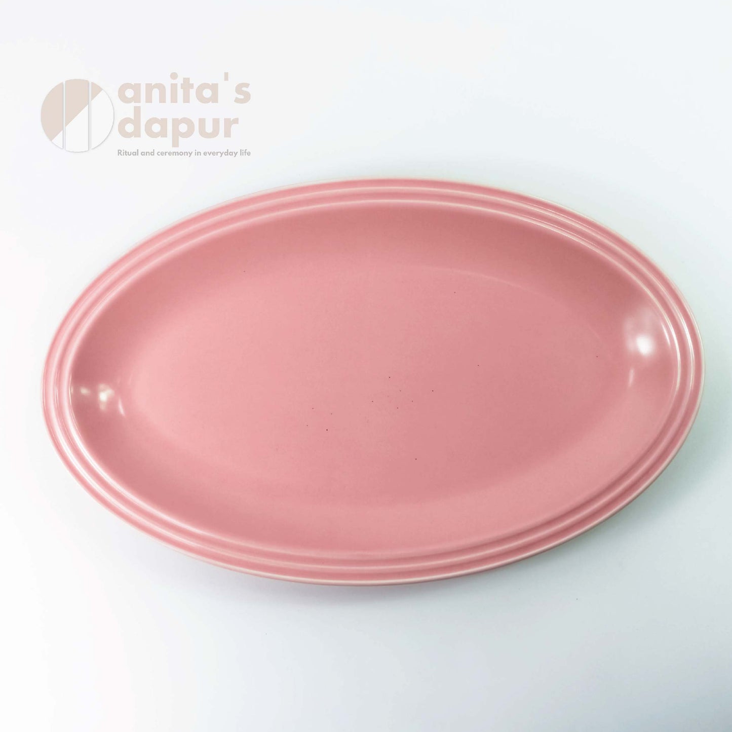 Matte Plate Pink (3.7inch , 8inch , 10inch , 12inch)