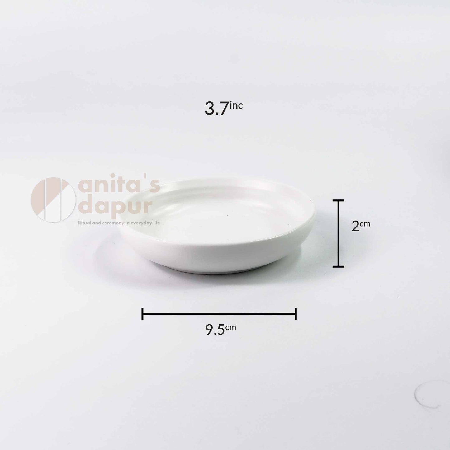 Matte Plate White (3.7inch , 8inch , 10inch , 12inch)