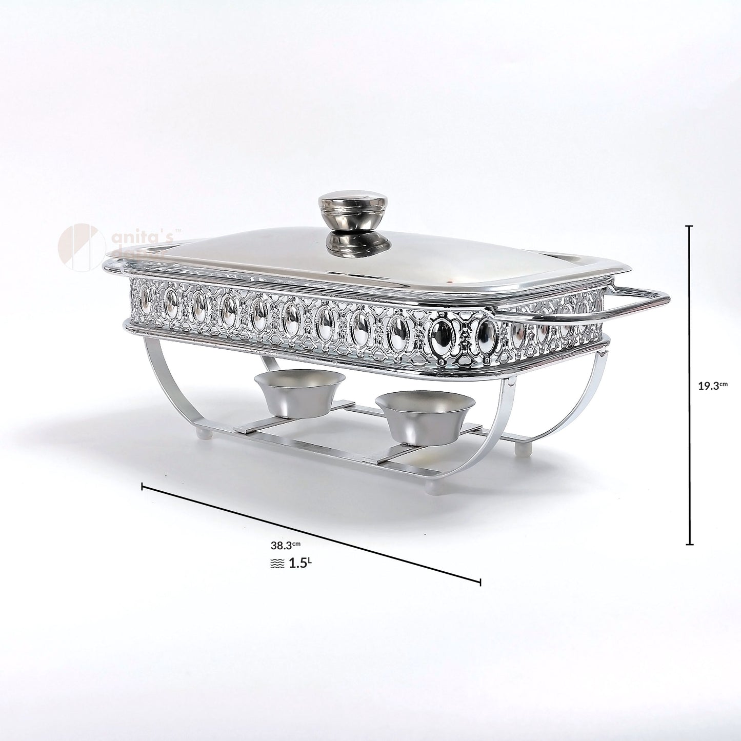 Rectangular Stainless Steel Chafing Dish (1.5L , 2L)