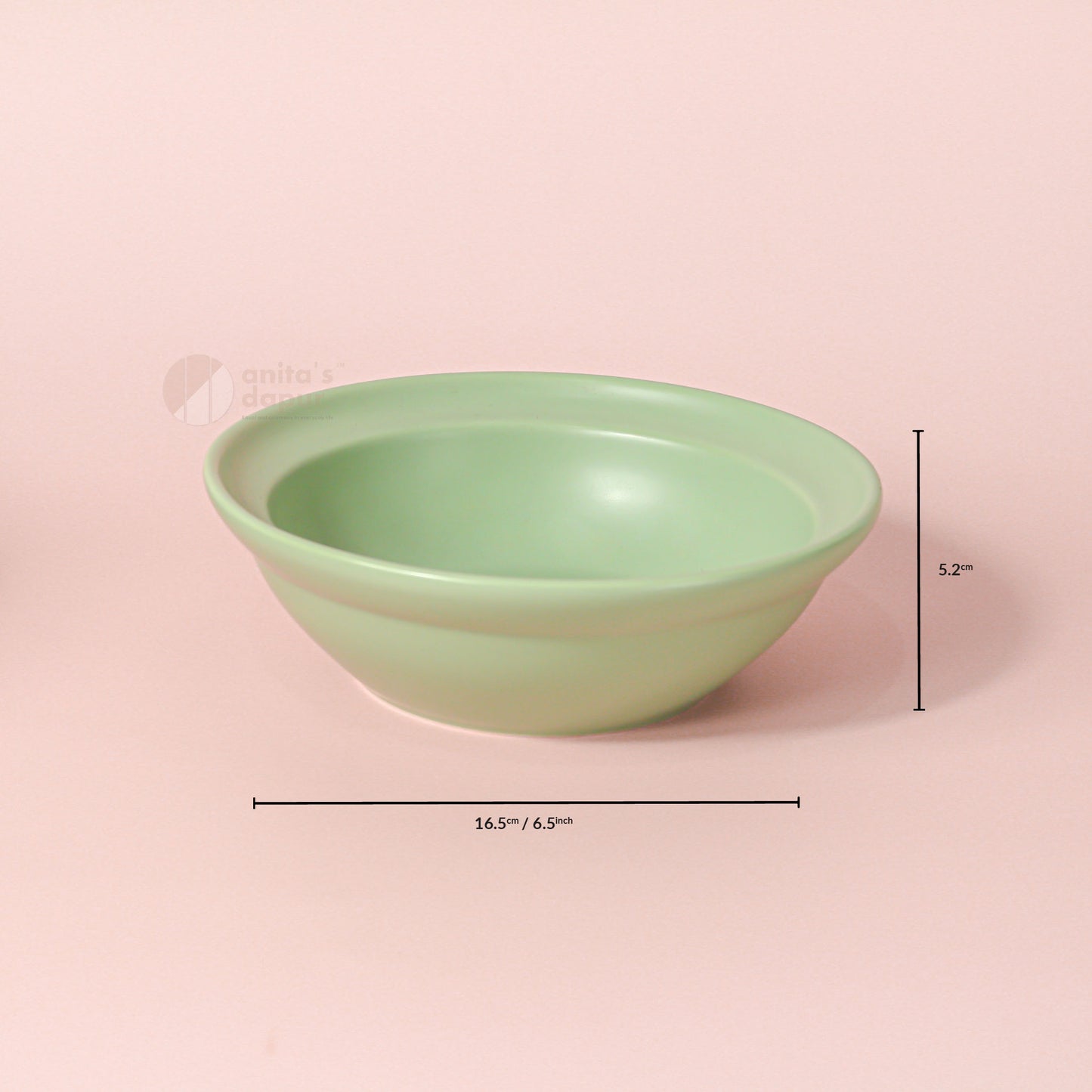 Matte Green Forest Bowl (6.5 inch , 8.5 inch , 9.5 inch)