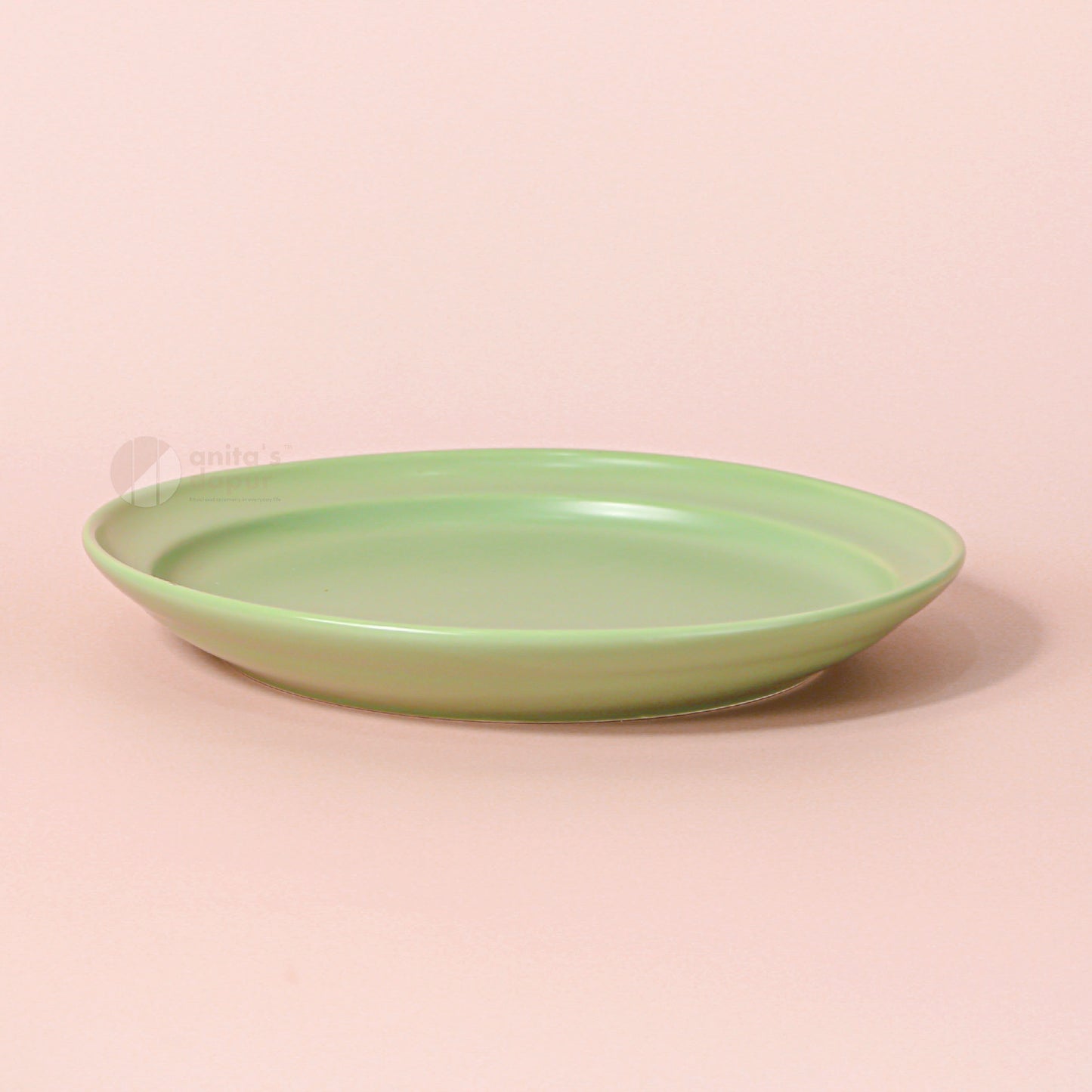 Matte Green Forest Plate (8 inch)