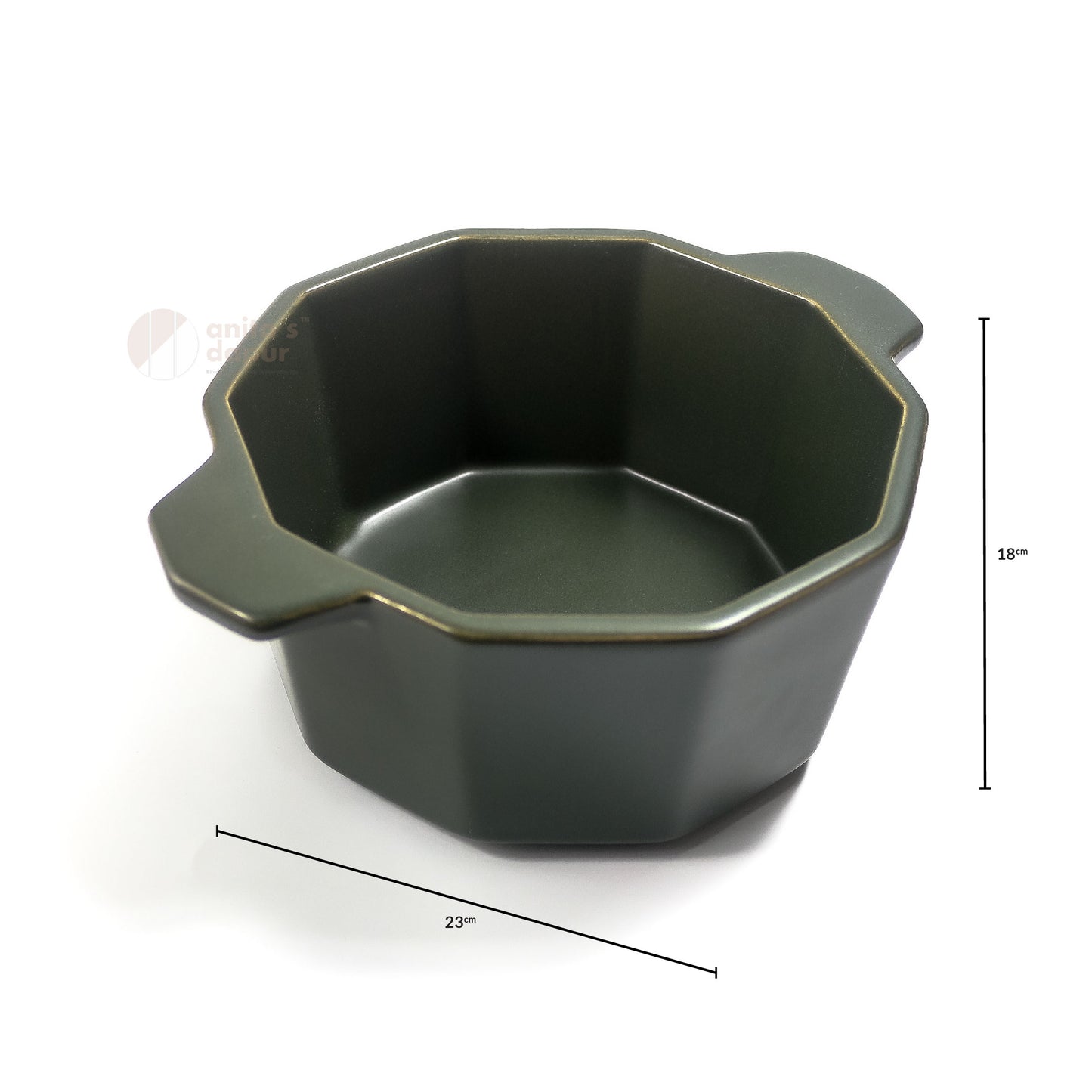 Decagon Fire Pot (8 inch)