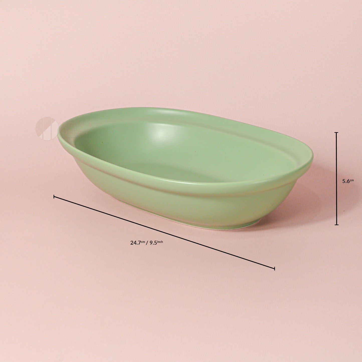 Matte Green Forest Bowl (6.5 inch , 8.5 inch , 9.5 inch)