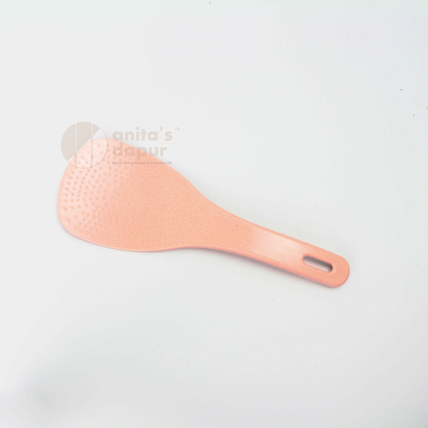 Wheat Straw Rice Spoon (Beige & Pink)