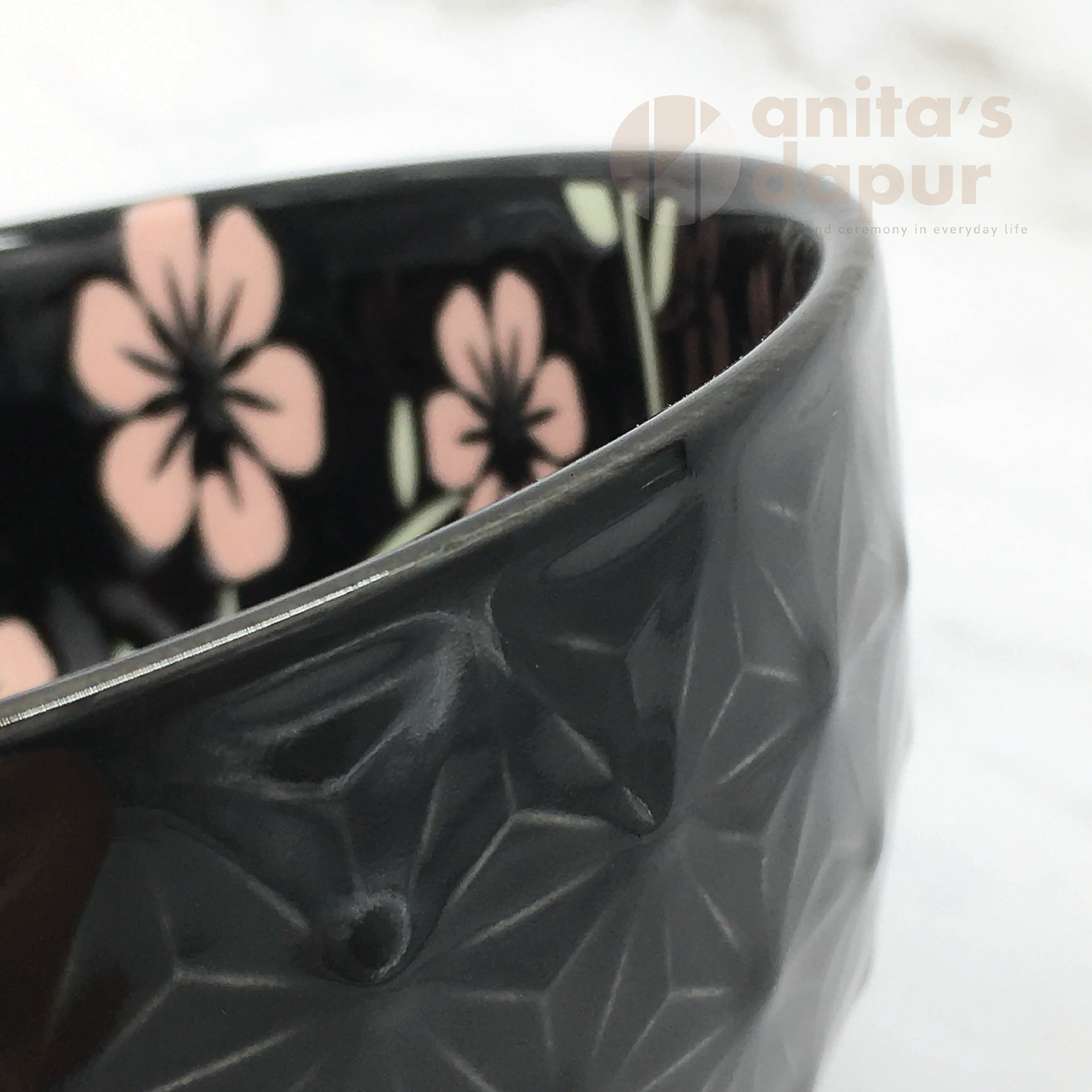 Black Sakura Bowls (5inch , 6inch and 8inch)