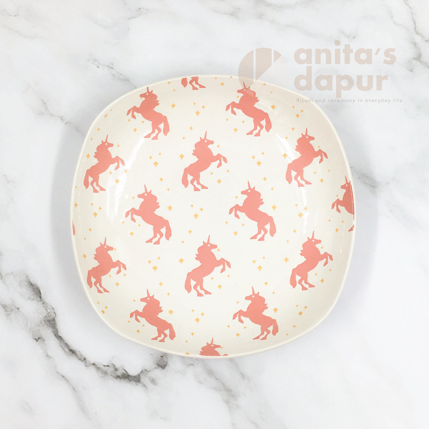 Unicorn Plate (8inch)